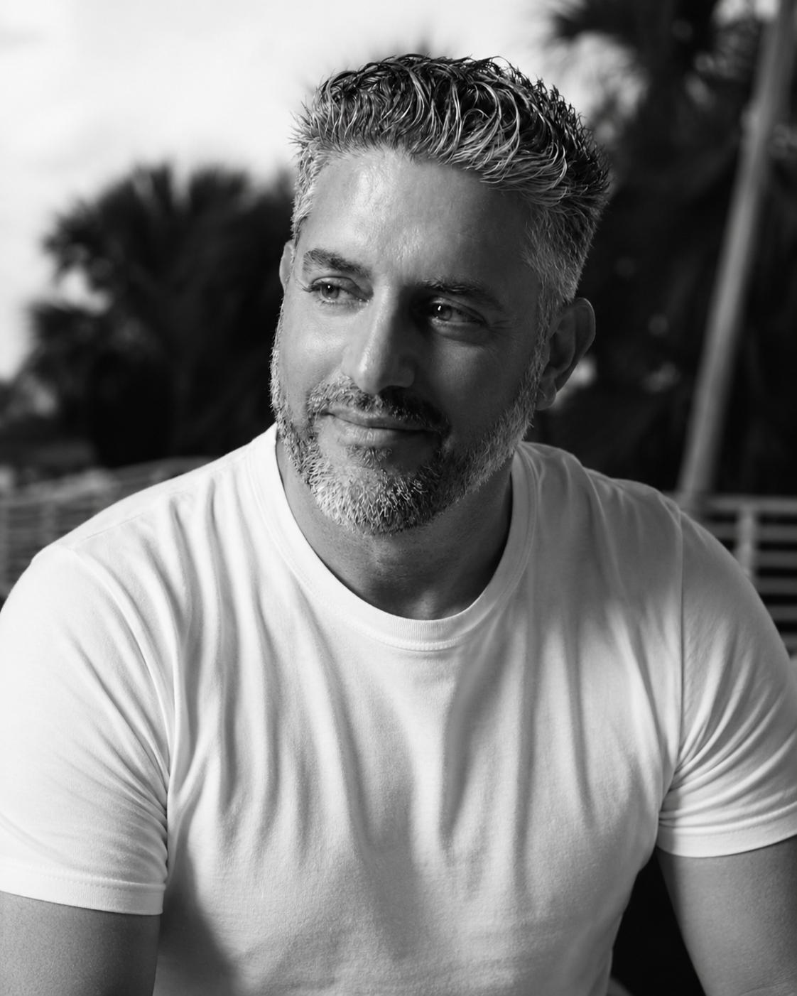 Local Johnny standing outdoors in coastal South Florida